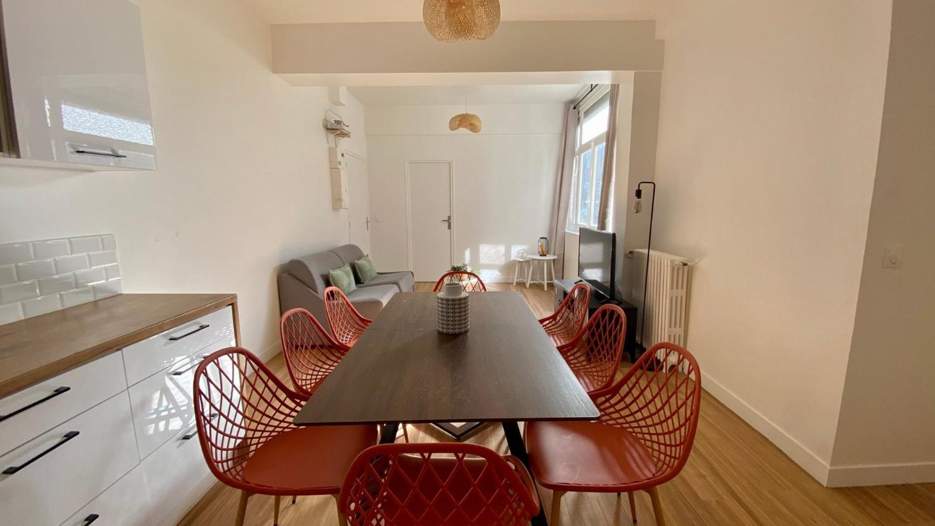 Pois3Ouest - Vast Apartment At Poissonniere 8P Paris Exterior foto